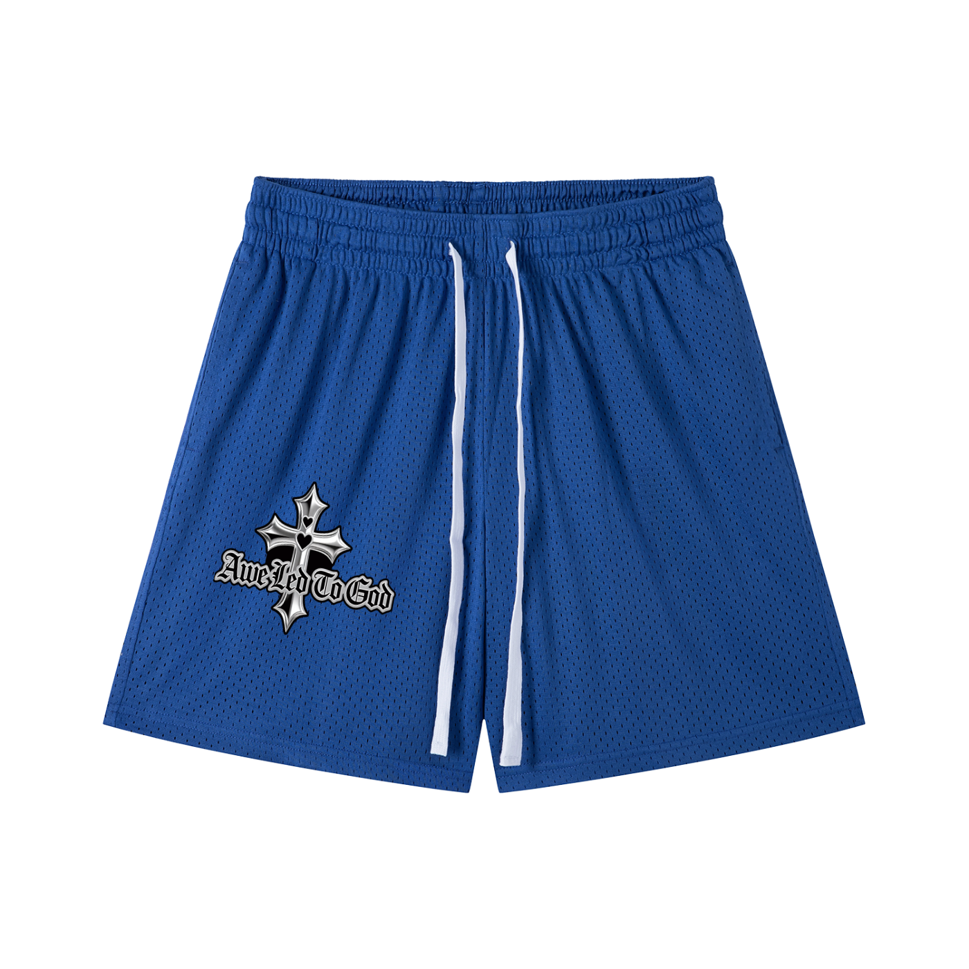 Mesh Awe Led To God shorts