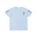 Pure Cotton chrome cross t-shirt